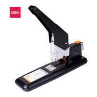 得力(deli) 0299 210页弹出式结构简约重型订书机 黑色