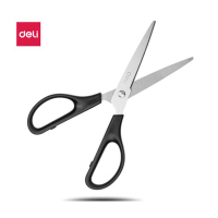 得力(deli) 0603 170mm办公家用生活剪刀 6把装