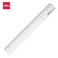 得力(deli) 6220 塑料直尺 20cm 10把装