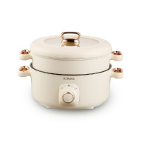 康佳(KONKA) KGHG-1030 多用途料理锅 3L容量 旋钮控温