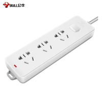 公牛(bull) GN-212 新国标插座/插线板/插排 3位总控开关 5米