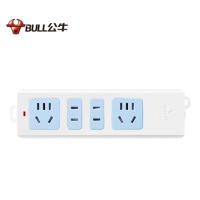 公牛(bull) GN-101 新国标插座/插线板/插排 4位无开关插座 无线(需自行配电源线和插头)