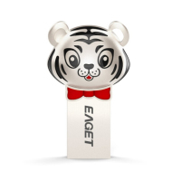 忆捷(EAGET)U92 128GB U盘生肖虎 USB3.0高速全金属防水防震
