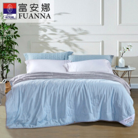 富安娜(FUANNA) 彩韵 柔美夏被 蓝 203*229cm