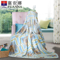 富安娜(FUANNA) 伊斯菲尔 法兰绒毯 180*200cm