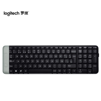 罗技(Logitech) K230 无线键盘 笔记本台式电脑一体机键盘带无线2.4G优联接收器 黑色