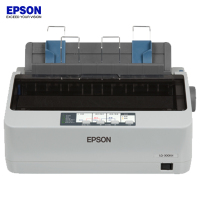 爱普生(EPSON) LQ-300KH 80列卷筒针式打印机 195汉字/秒 导纸器/拖纸器进纸 1+3层复写能力