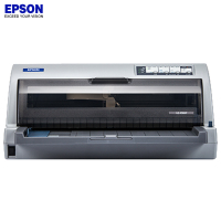 爱普生(EPSON) LQ-106KF 106列平推票据针式打印机 248汉字/秒 摩擦/拖纸器进纸