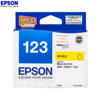 爱普生(EPSON) T1234 黄色墨盒 约875页 适用ME 80W/700fw机型