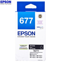 爱普生(EPSON) T6771 黑色墨盒 约3400页 适用WP-4511/4521/4531/4011机型