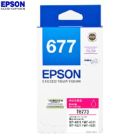 爱普生(EPSON) T6773 洋红色墨盒 约3400页 适用WP-4511/4521/4531/4011机型