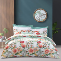 富安娜(FUANNA) 花兮晨露 纯棉床品四件套