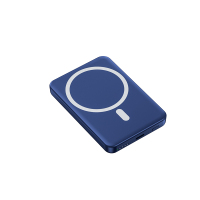 创成达(CHUANGCHENGDA) 5000毫安磁吸移动电源无线充电宝 蓝色