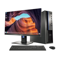 清华同方 超翔TL630-V001-2 商用台式机 龙芯3A5000四核/4G/128G/128M独显/23.8寸 整机