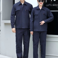 兵栈 男式春秋长袖工作服 地面类 无反光条工装