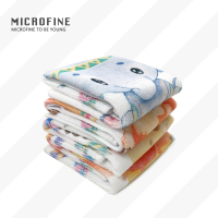 唛可凡(microfine) 儿童毛巾套装 30*70cm*1 30*30cm*2