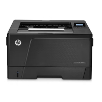 惠普(hp) M701A A3黑白激光单功能打印机 USB连接