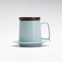 汝山明 抱朴办公四件套 组合茶具办公杯