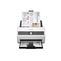 爱普生(EPSON) DS-970 A4馈纸式高速彩色文档扫描仪 双面扫描 支持国产操作系统/软件 (国产扫描仪)