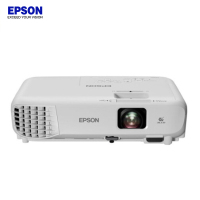 爱普生(EPSON) CB-W06 办公投影仪培训 高清宽屏(高清WXGA 3700流明 短距投影 支持侧投)