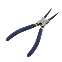 长城精工Cr-V美式精抛双沾塑直柄外卡挡圈钳230mm(9