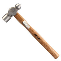 长城精工木柄圆头锤32oz