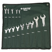 世达09069 14件英制全抛光两用扳手组套 09069