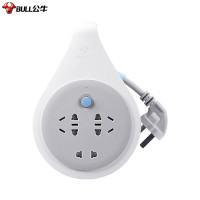 公牛新升级工程接线盘/工程卷线盘/过热保护电缆卷盘插座/插排 工程专用 3位10米GN-802