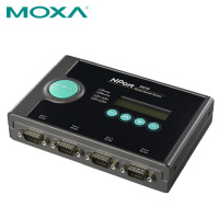 摩莎(MOXA)NPort 5410 4口RS-232串口设备联网服务器 0~55°C工作温度 不含电源线