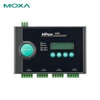 摩莎(MOXA)NPort 5430 4口RS-422/485串口设备联网服务器 不含电源线