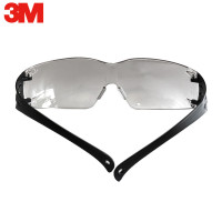 3M SF201AF防护眼镜防雾防尘防沙无色镜片防刮擦护目镜