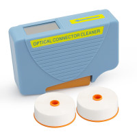 朴联(TOPULAN)光纤清洁器清洁盒卡带式擦纤盒清洁笔 光纤跳线插芯盒式端面接口清洁器