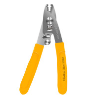 朴联(TOPULAN)米勒钳 不锈钢材质 高精度光纤剥线钳 熔接机光纤尾纤剥皮钳光缆涂敷层三口剥纤钳