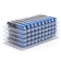 朴联(TOPULAN)FTTH预埋式光纤SC冷接子光纤接头皮线光纤光缆快速冷接连接器电信级SC冷接子 30支起订