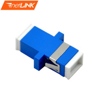 netLINK 光纤适配器 SC-SC单工法兰 电信级光纤跳线延长对接头耦合器 HTF-SC-SC/1 50个起订
