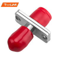 netLINK 光纤适配器 ST-FC单工法兰 电信级光纤跳线延长对接头耦合器 HTF-ST-FC/1 50个起订