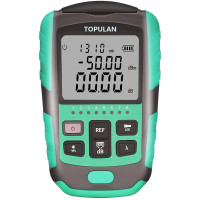 朴联(TOPULAN)迷你光功率计光纤测试仪光功红光一体机高精度光纤网线测试仪5km