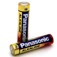 松下(Panasonic)7号七号AAA碱性干电池2节1.5V适用于遥控器玩具话筒