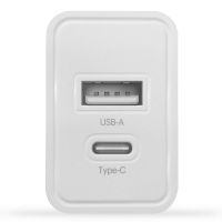 松下(Panasonic)充电头18W双口插头适用苹果iPhone 华为手机iPad Type-C数据线头