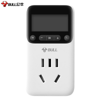 公牛(BULL)定时器插座/新国标电子定时通断电 20组定时器插座/转换器7天24小时循环