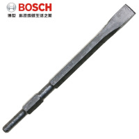 博世(Bosch)圆柄电镐凿子镐头尖凿扁凿尖扁铲合金镐钎子电锤钻头 六角扁凿17×280×22mm