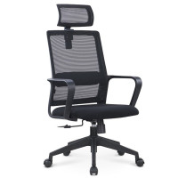 豆乐奇办公椅职员椅会议椅带头枕靠背转椅