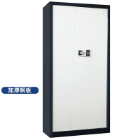 豆乐奇保密柜钢制密码锁档案柜工具柜加厚财务凭证柜1850*900*420mm灰白套色国宝锁通门内二抽