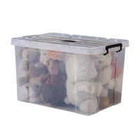 豆乐奇透明收纳箱特大号储物箱180#[高透明] 65.5*45.5*40.5cm