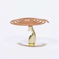 贾思德 天然盘香檀香艾草香室内环保除臭去味香薰卫生檀香 一盒120盘[沉香] 2盒装