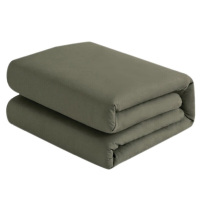 福禄克 热熔被棉被150×210cm 加厚防寒保暖被 军绿被热熔棉被子军训被子