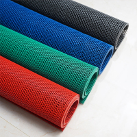 梵雅曼 加厚5mm防滑垫浴室地垫防水多用厕所卫生间洗澡淋浴塑料PVC脚垫(红色/绿色/灰色任选)(单位:1平方米)