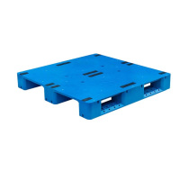 梵雅曼 塑料托盘叉车仓库防潮垫板工厂平板工业铲板 平板川字110*110*15cm