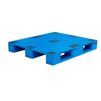 梵雅曼 塑料托盘叉车仓库防潮垫板工厂平板工业铲板 平板川字120*100*15cm