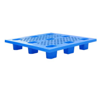 梵雅曼 防潮垫板塑料托盘垫仓板 仓库塑胶叉车托盘 网格九脚90*90*14cm